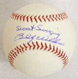 Billy Williams Signed Official MLB Baseball w/Sweet Swinging