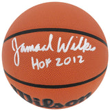 Jamaal Wilkes Signed Wilson Indoor/Outdoor NBA Basketball w/HOF 2012