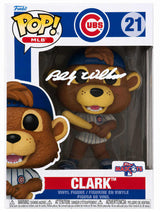 Billy Williams Signed Chicago Cubs Clark Mascot Funko Pop Doll #21