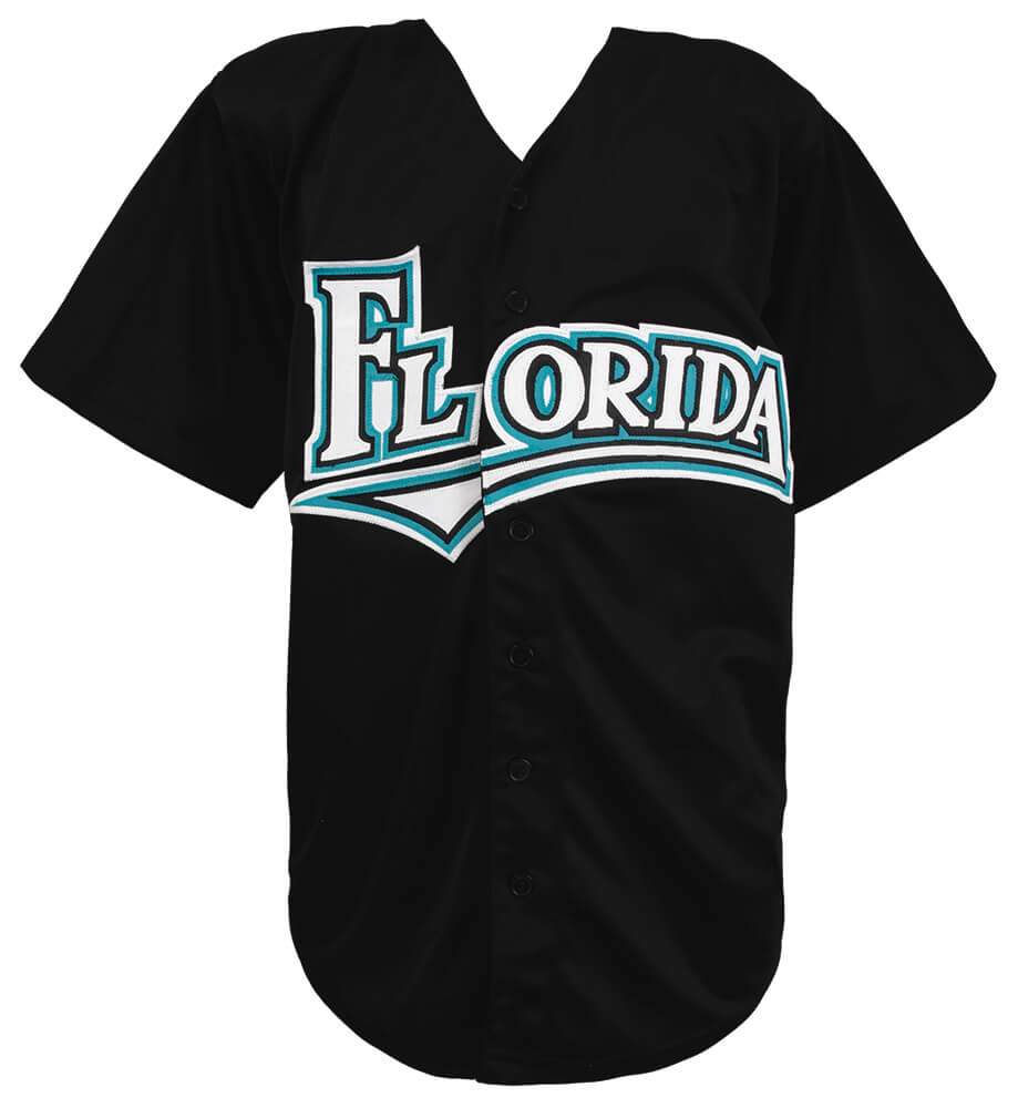 Dontrelle Willis Signed Black Custom Baseball Jersey w/03 ROY