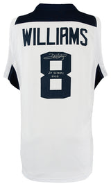 Deron Williams Signed USA White Custom Basketball Jersey w/2x Olympic Gold
