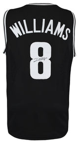 Deron Williams Signed Black Custom Basketball Jersey