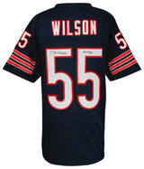 Otis Wilson Signed Navy Custom Football Jersey w/SB XX 85