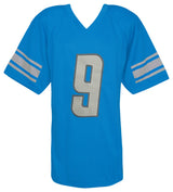Jameson Williams Signed Blue Custom Football Jersey - (Beckett)