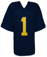 Roman Wilson Signed Navy Custom College Football Jersey (Beckett)