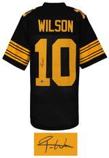 Roman Wilson Signed Black Custom Football Jersey (Beckett)