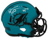 Ricky Williams Signed Miami Dolphins RAVE Riddell Speed Mini Helmet