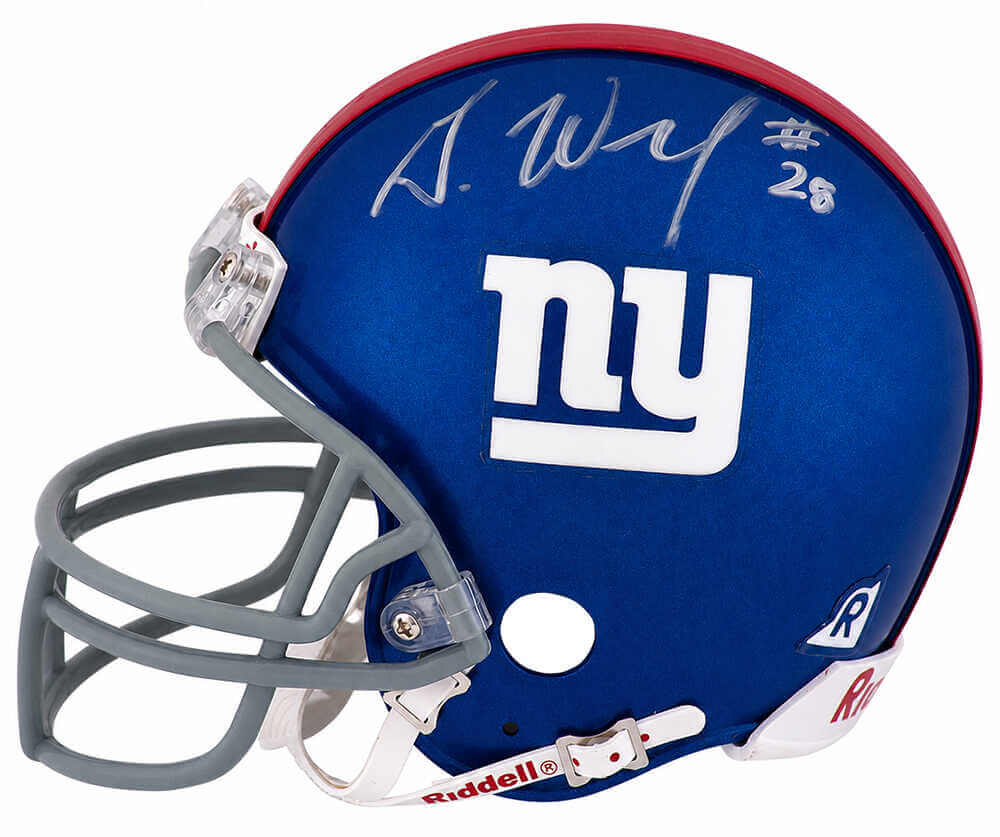 Gibril Wilson Signed New York Giants Riddell (VSR4) Mini Helmet