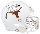 Ricky Williams Signed Texas Longhorns Riddell Full Size Speed Replica Helmet w/Heisman 1998