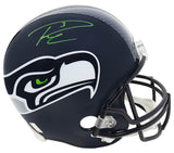 Russell Wilson Signed Seattle Seahawks Riddell Full Size Replica Helmet