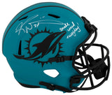 Ricky Williams Signed Miami Dolphins RAVE Riddell Full Size Speed Replica Helmet w/Smoke Weed Everyday