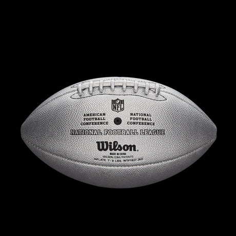 Wilson NFL Official Replica Game Football Composite Leather Metallic 