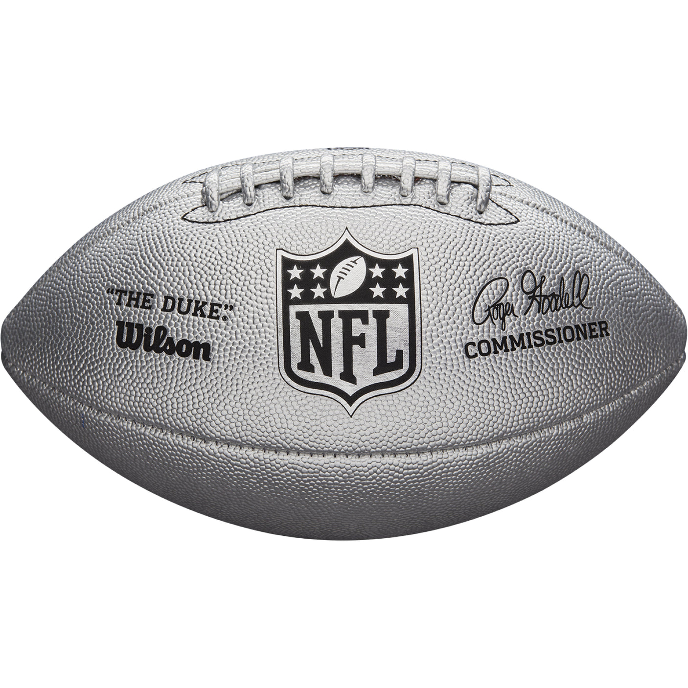 Wilson NFL Official Replica Game Football Composite Leather Metallic 