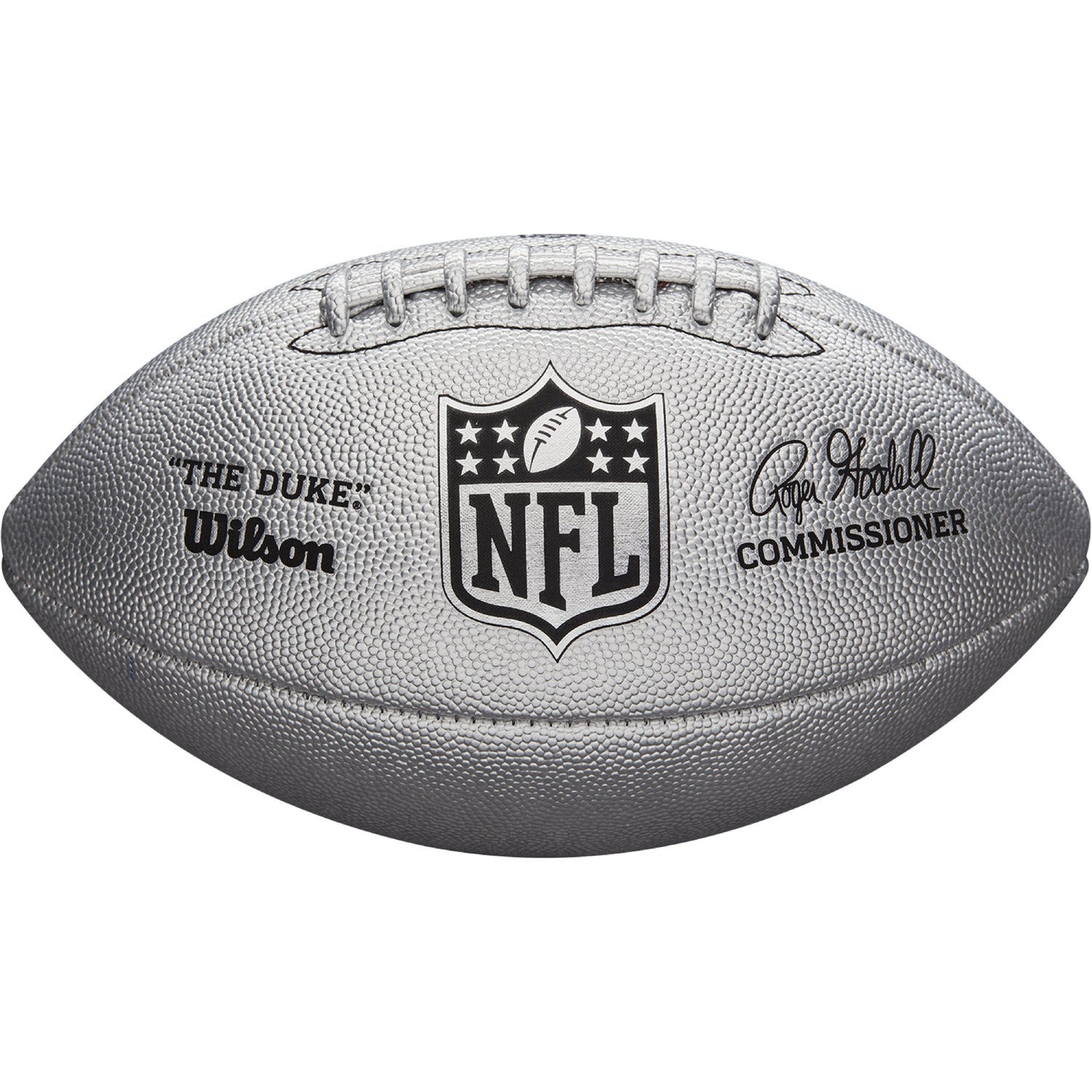 Wilson NFL Official Replica Game Football Composite Leather Metallic 