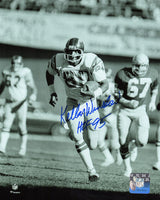 Kellen Winslow Signed Chargers Action B&W 8x10 Photo w/HOF'95