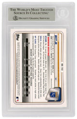 Bobby Witt Jr. Signed Kansas City Royals 2020 Bowman Draft Rookie Baseball Card #BD-152 - (Beckett Encapsulated)