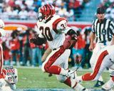 Icky Woods Signed Cincinnati Bengals Super Bowl XXIV Action 16x20 Photo