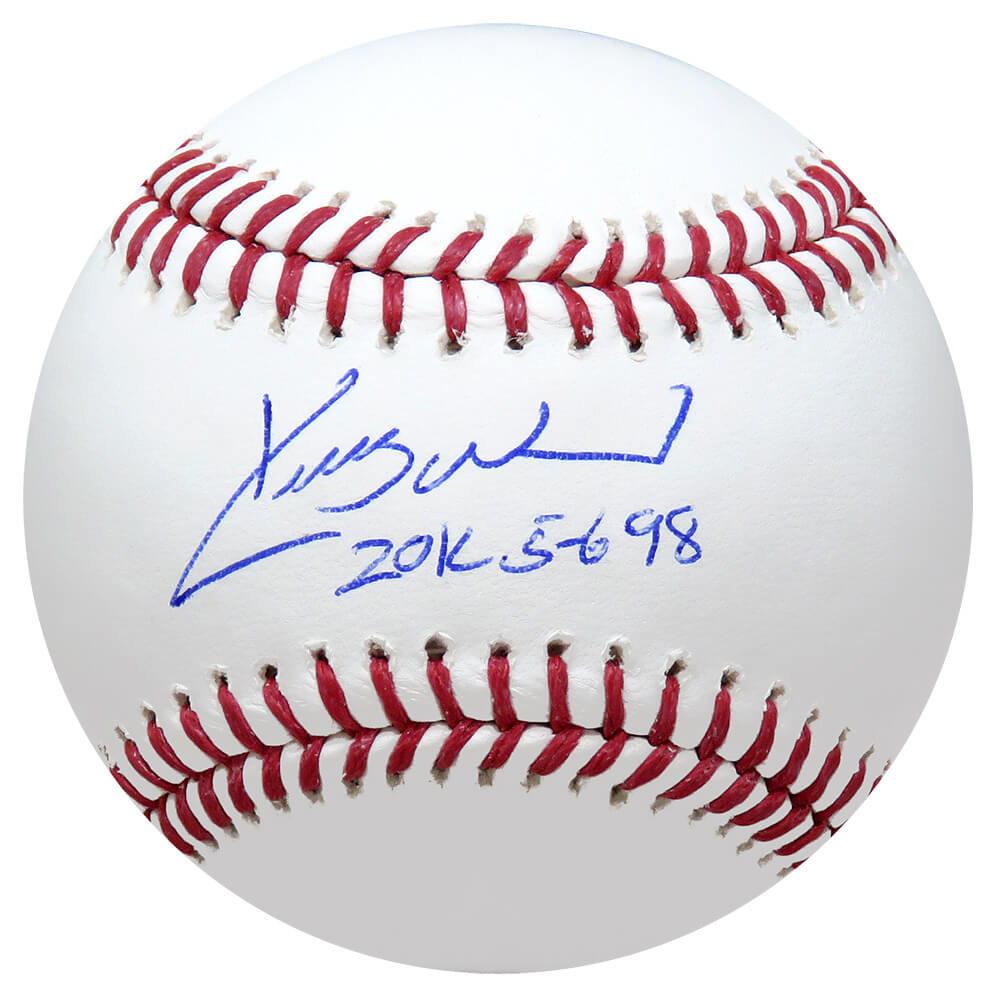 Kerry Wood Signed Rawlings Official MLB Baseball w/20K 5-6-98