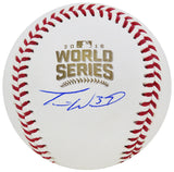 Travis Wood Signed Rawlings Official 2016 World Series Baseball