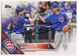 Travis Wood Signed Chicago Cubs 2016 Topps Baseball Trading Card #507A