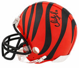 Ickey Woods Signed Cincinnati Bengals Riddell (VSR4) Mini Helmet