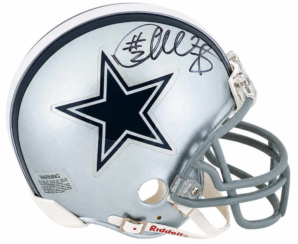 Anthony Wright Signed Dallas Cowboys Ravens Riddell (VSR4) Mini Helmet