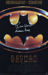 Robert Wuhl Signed Batman 11x17 Movie Poster w/Alexander Knox