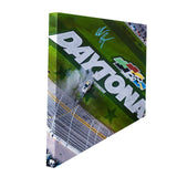 William Byron Signed NASCAR 2024 Daytona 500 Win Celebration 20x32 Gallery Wrapped Photo on SpeedCanvas (PA)