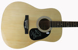 Mike McCready Pearl Jam Authentic Signed Natural Acoustic Guitar PSA/DNA #Y24492