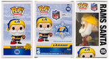 Jack Youngblood Signed LA Rams SANTA Funko Pop Doll #195 w/HF'01