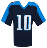 Vince Young Signed Blue Custom Football Jersey