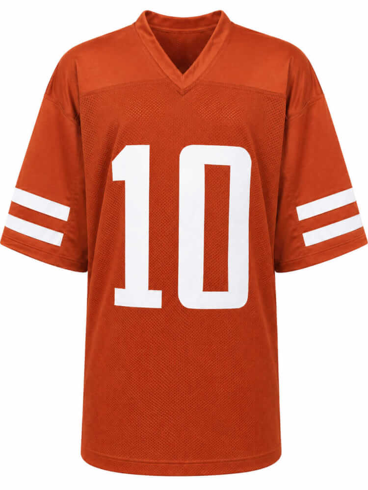 Vince Young Signed Brown Custom College Football Jersey