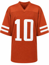 Vince Young Signed Brown Custom College Football Jersey
