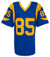 Jack Youngblood Signed Blue Throwback Custom Football Jersey w/HF'01
