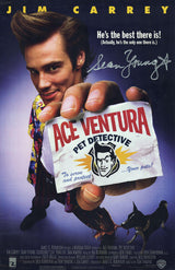Sean Young Signed Ace Ventura Pet Detective 11x17 Movie Poster