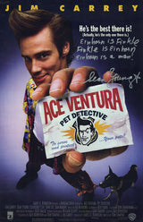 Sean Young Signed Ace Ventura Pet Detective 11x17 Movie Poster w/Einhorn Is Finkle, Finkle Is Einhorn, Einhorn Is A Man