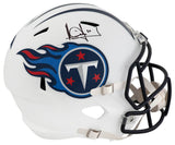 Vince Young Signed Tennessee Titans Riddell Full Size Speed Replica Helmet