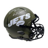 Zach Wilson Signed Authentic Replica New York Jets Salute To Service NFL
