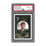 Zach Wilson Signed Authentic Gem Mint 10 PSA/DNA NY Jets NFL Panini