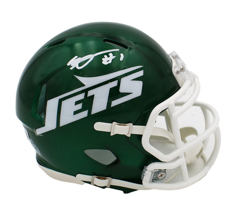 Ahmad "Sauce" Gardner Autographed Speed Mini Helmet