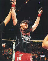 Tim Sylvia MMA Mma Signed Authentic 11X14 Photo Autographed PSA/DNA #U52857