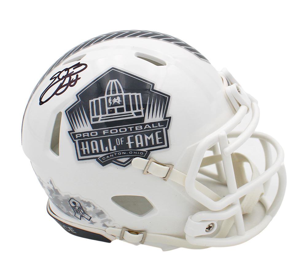 Emmitt Smith Autographed Hall Of Fame Speed Mini Helmet
