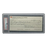 Maurice Richard Signed Montreal Canadiens Bank Check #22 PSA/DNA - Sports Integrity