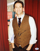 Matthew Morrison Glee Signed Authentic 11X14 Photo Autographed PSA/DNA #M97361