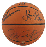 NBA HOF Legends (3) Jordan, Bird & Johnson Signed NBA Basketball BAS #A39837
