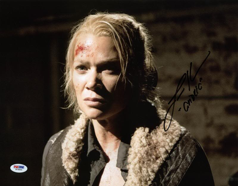 Laurie Holden "Andrea" Walking Dead Signed Authentic 11X14 Photo PSA/DNA #W79894