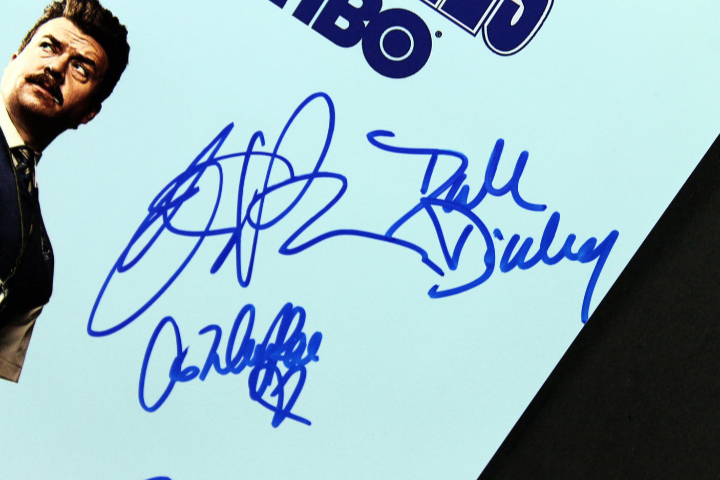 Vice Principals Cast (9) McBride, Goggins Signed 11X14 Photo BAS #A05064