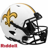 New Orleans Saints Lunar Speed F/S Authentic Football Helmet