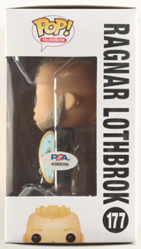 Travis Fimmel Signed "Vikings" #177 Ragnar Lothbrok Funko Pop - PSA