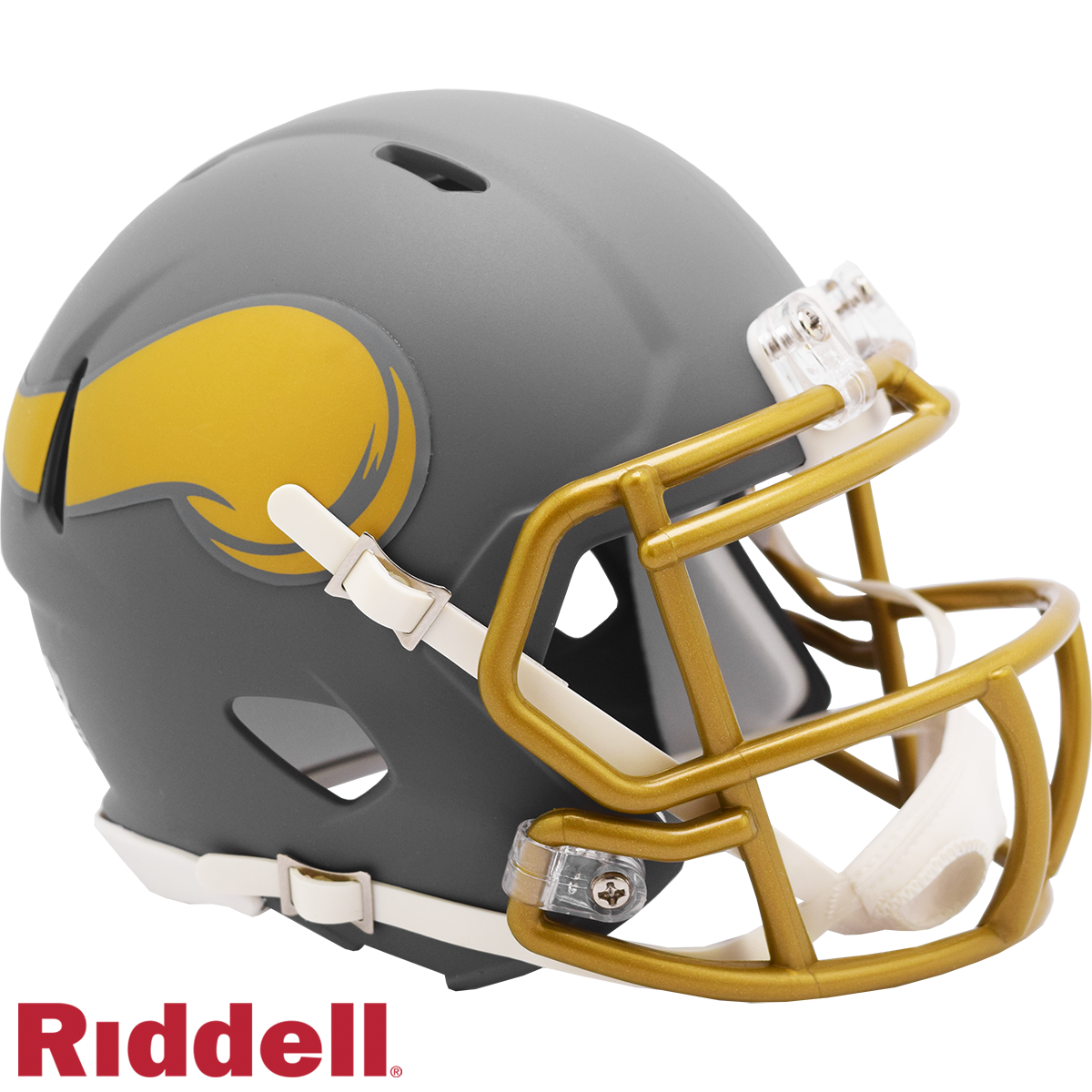 Minnesota Vikings Slate Speed Mini Football Helmet